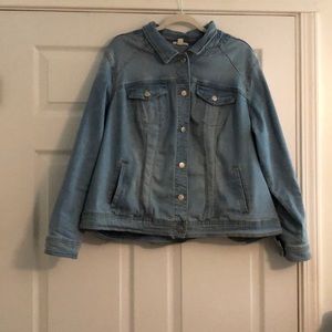 Dress Barn Westport light Jean Jacket